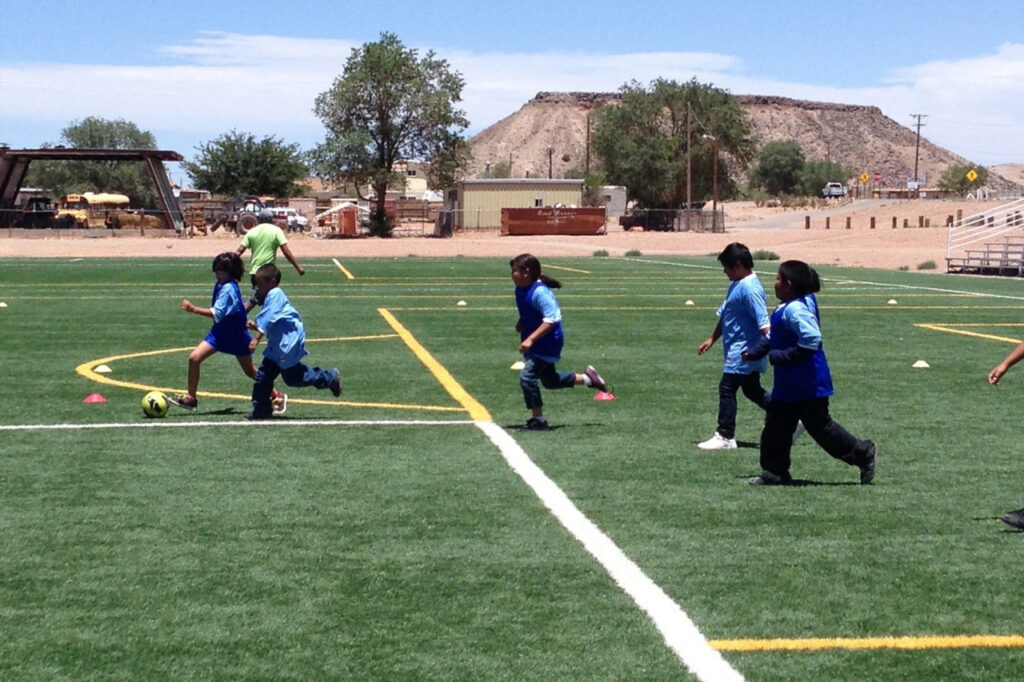 GOS Donation 01 San Filipe Pueblo USA - Soccer Gear Distribution Featured Image