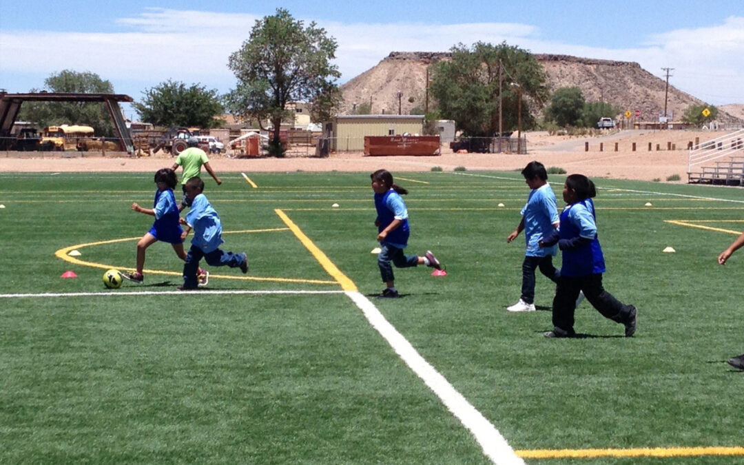 Cleats at Santa Ana Pueblo