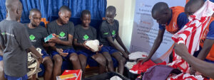 GOS Donation 25 Uganda Africa - Soccer Gear Distribution Header Image