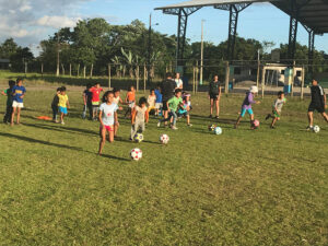 GOS Donation 10 Ecuador Gear Delivery - Kids Playing Soccer