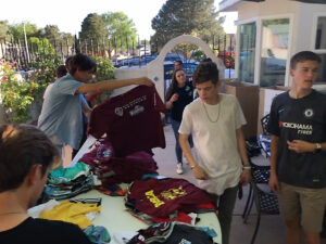 GOS Donation 10 Ecuador Gear Collection Event - Rio Rapids SC Soccer Teams Organizing Gear