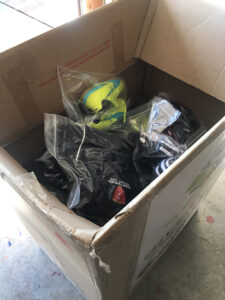 GOS Donation 10 Ecuador Gear Collection - Gear packed by Gift of Soccer Team