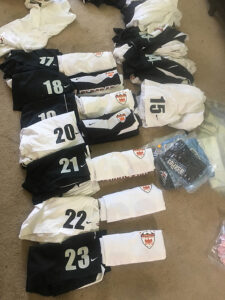 GOS Donation 11 Ukraine Gear Collection - The Gift of Soccer Organizing Gear