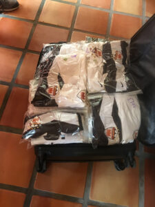 GOS Donation 11 Ukraine Gear Collection - Soccer Gear Pack Up in Suitcase with the Gift of Soccer