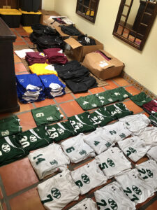 GOS Donation 13 Haiti Uniform Delivery - Soccer Gear Distribution