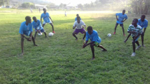 GOS Donation 17 Ghana Uniform Delivery - Young Adults Soccer Players