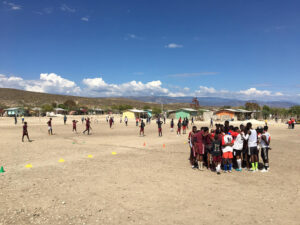 GOS Donation 13 Haiti Gear Delivery - Kids and Young Adults Learn Soccer