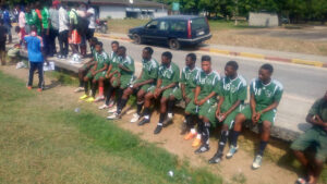 GOS Donation 19 Nigeria Gear Delivery - Young Adult Team in Green Jerseys Donated from Florida