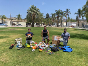 GOS Donation 21 Los Angeles Gear Delivery - Soccer Gear Provided for Camps Support