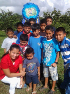 GOS Donation 05 Belize Gear Delivery - Soccer Kids Receiving Gear