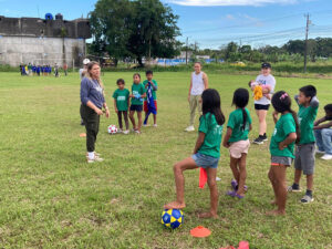 GOS Donation 27 Ecuador Gear Delivery - Kids Learning Soccer Gear