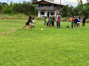 GOS Donation 29 Ecuador Gear Delivery - Kids Playing Soccer