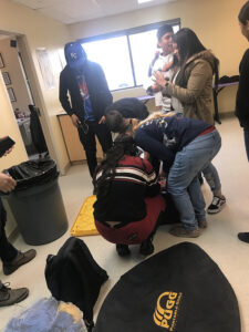 GOS Donation 16 Albuquerque Learning High School Gear Delivery - Young Adults Getting Soccer Gear