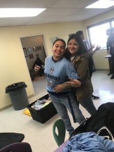 GOS Donation 16 Albuquerque Learning High School Gear Delivery - Young Adults Getting Soccer Gear