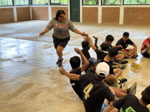 GOS Donation 26 Guatemala Gear Delivery - Soccer Gear Delivery Team Teaching Kids Games