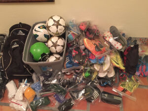 GOS Gear Collection - Gift of Soccer Foundation Early Family Collection Drives