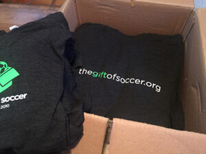 GOS Gear Collection - Gift of Soccer Foundation Early Donor Gift T-Shirts