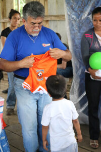 GOS Gear Delivery - Donations from the Gift of Soccer Foundation Team distributed by Feecuador Elohim