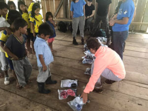 GOS Donation 15 Ecuador Gear Delivery - Kids Receiving Soccer Gear