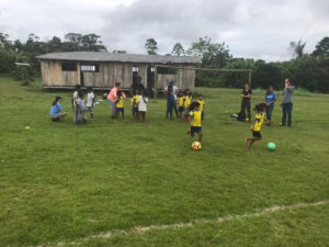 GOS Donation 15 Ecuador Gear Delivery - Kids Playing Soccer in Villages