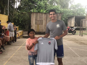 GOS Donation 15 Ecuador Gear Delivery - Staff Giving Soccer Gear