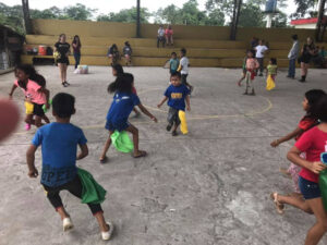 GOS Donation 15 Ecuador Gear Delivery - Kids Playing