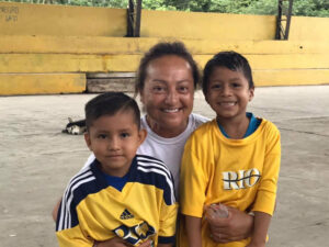 GOS Donation 15 Ecuador Gear Delivery - Kids Getting Rio Soccer Gear with Janira Tucker