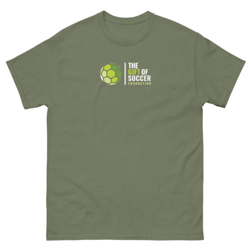 unisex classic tee military green front 66a6a81a607d9