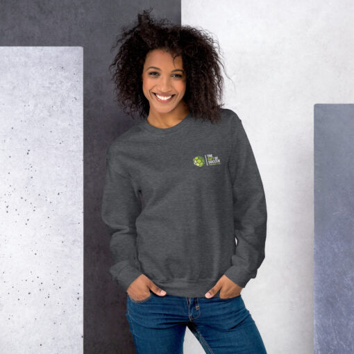 unisex crew neck sweatshirt dark heather front 66a69c2978eaa