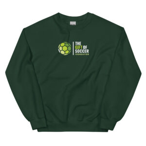 unisex crew neck sweatshirt forest green front 66a69dc0a882b