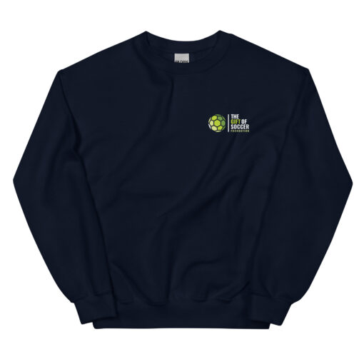 unisex crew neck sweatshirt navy front 66a6a6f4a4df4