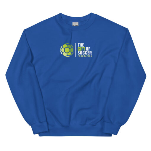 unisex crew neck sweatshirt royal front 66a6a78685c69