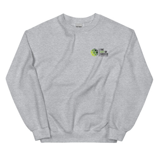 unisex crew neck sweatshirt sport grey front 66a6a69c6ac23