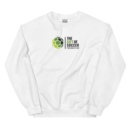 unisex crew neck sweatshirt white front 66a6a756ac1bf