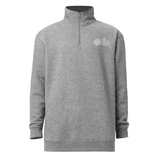 unisex fleece pullover carbon grey front 66a6824af0d80