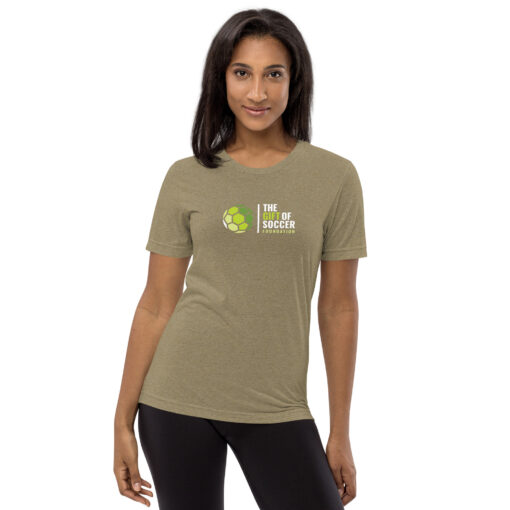 unisex tri blend t shirt olive triblend front 66a6b763449b0